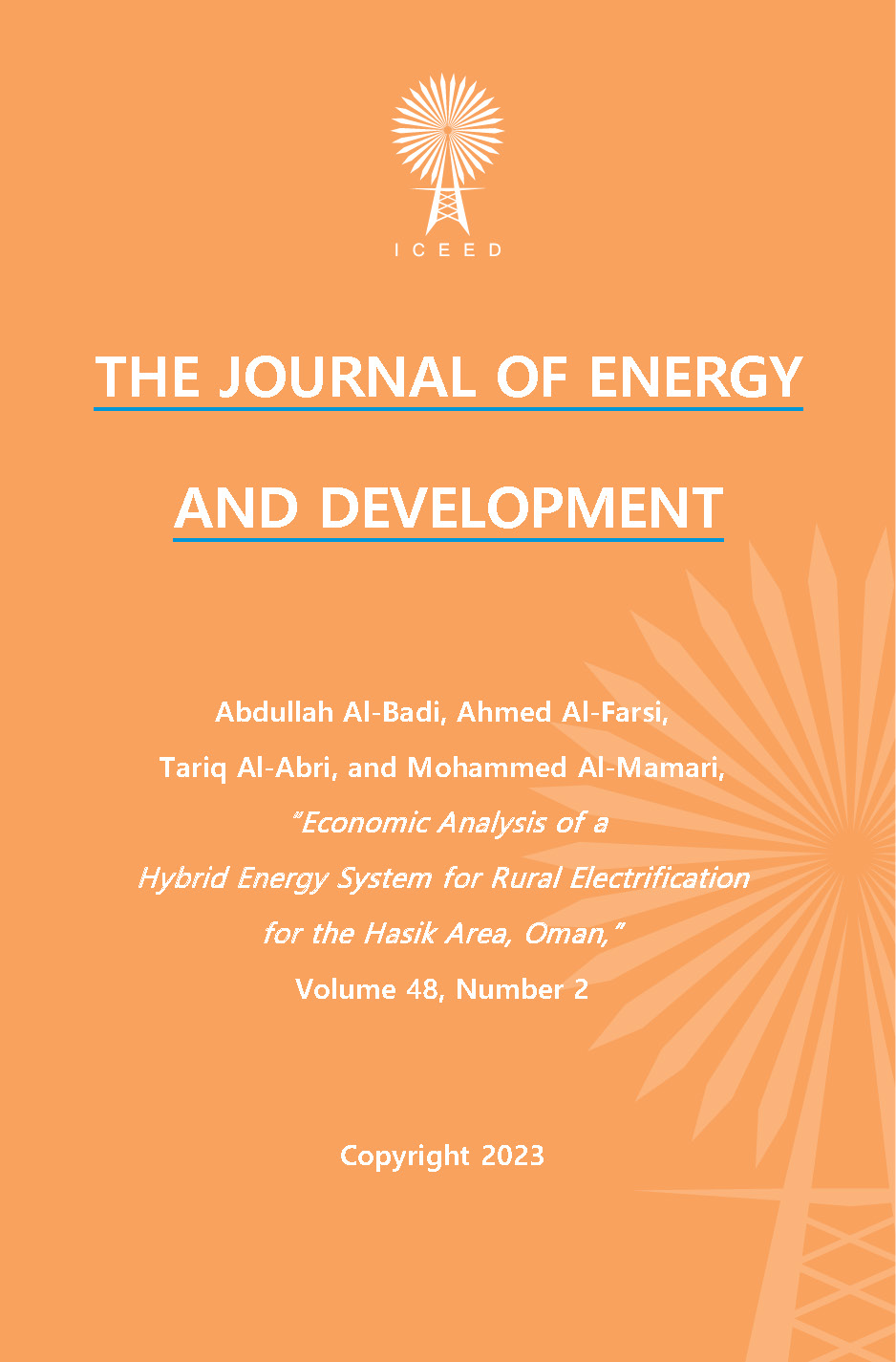 Cover for Al-Badi et al Article